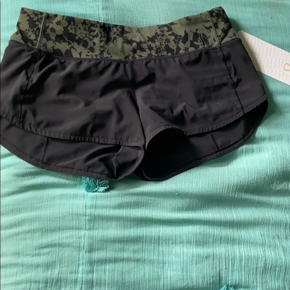 speed up shorts from lululemon athletica!
